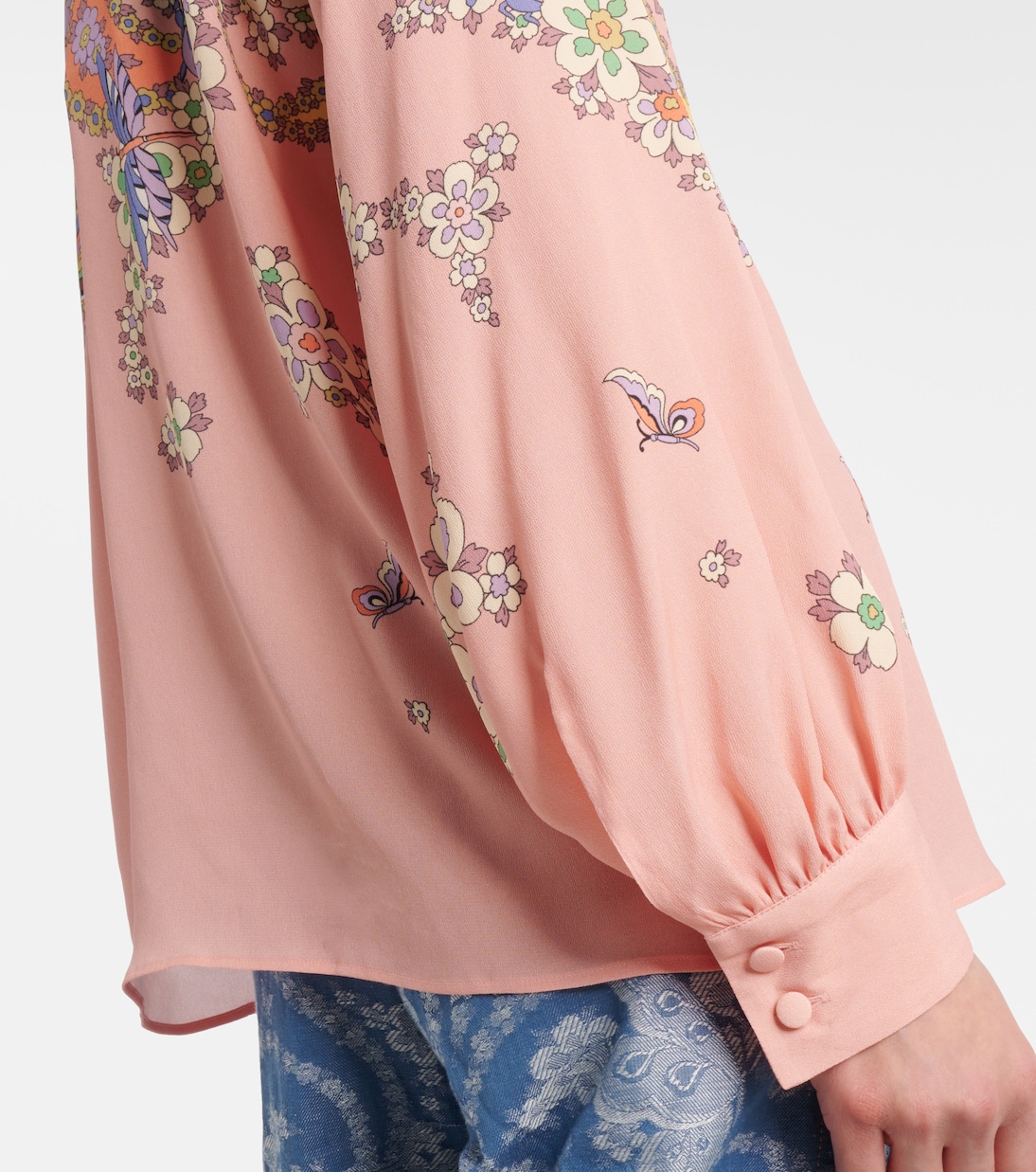 Bedruckte Schluppenbluse | Etro