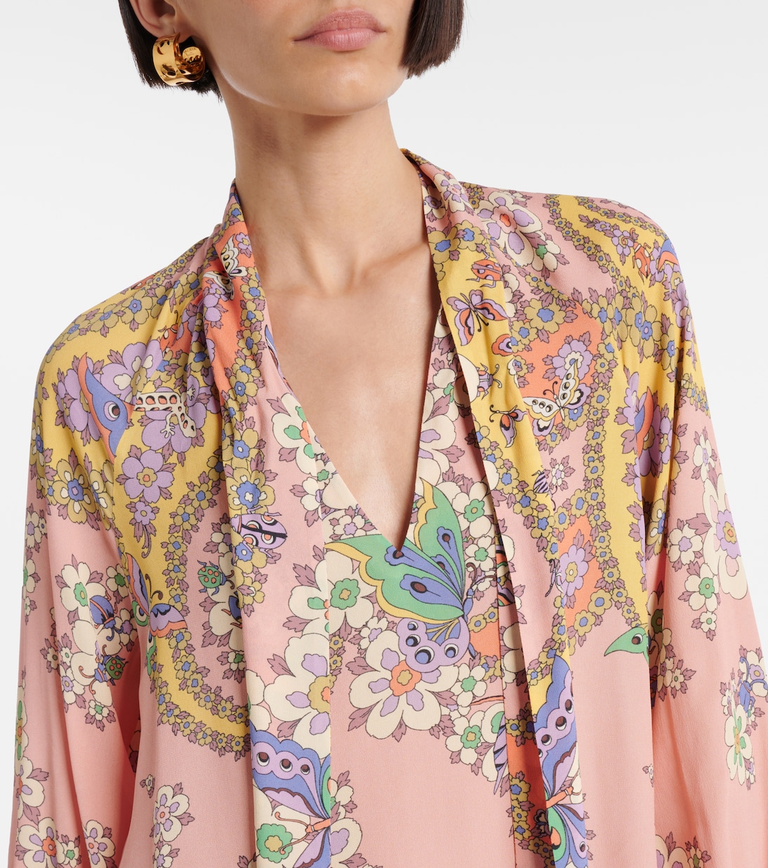 Bedruckte Schluppenbluse | Etro