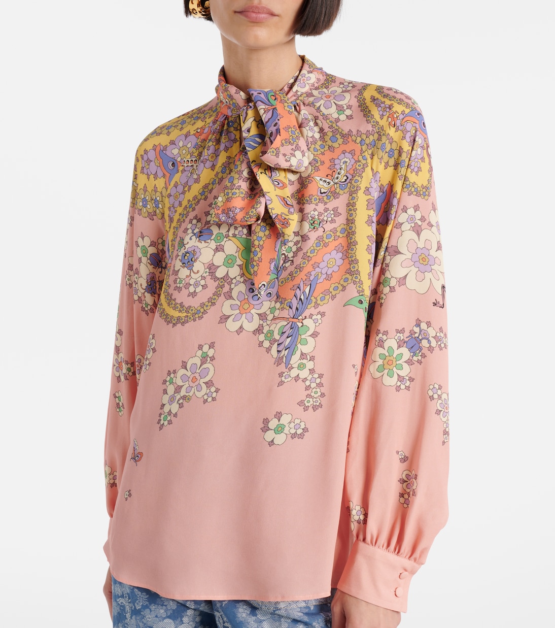 Bedruckte Schluppenbluse | Etro