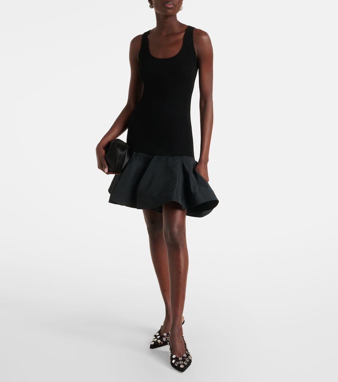 Midikleid aus einem Baumwollgemisch | Nina Ricci