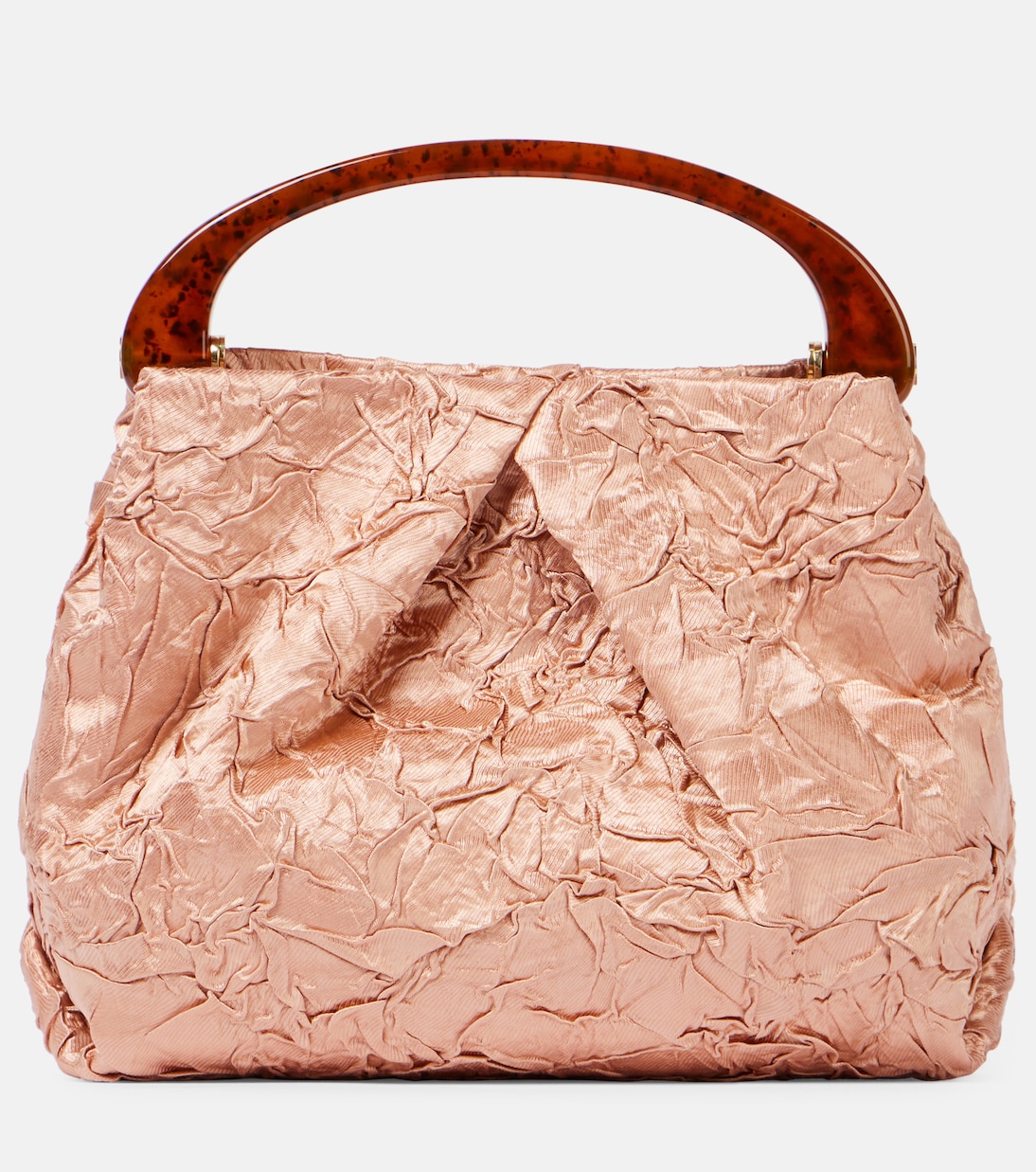 Crisp Mini crushed plissé tote bag | Dries Van Noten