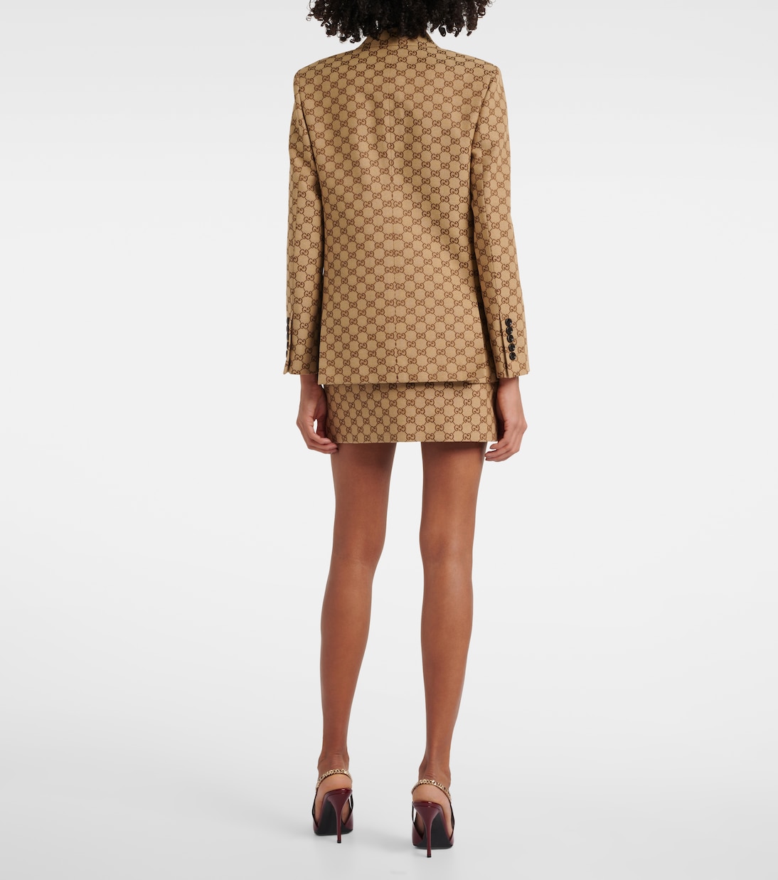 Blazer en toile GG  | Gucci