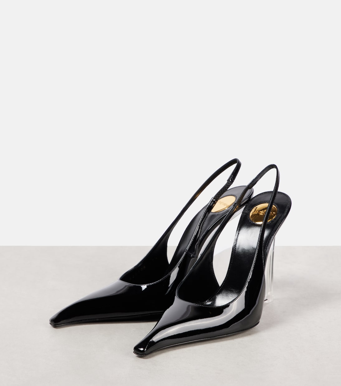 Escarpins compensés Miller 110 en cuir | Saint Laurent