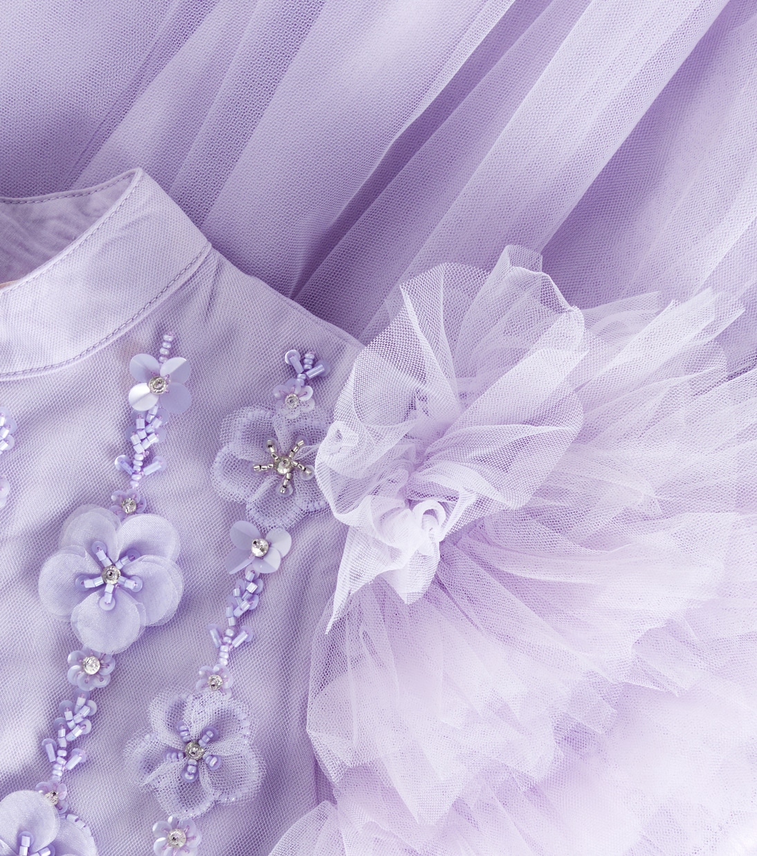 Verziertes Kleid Yasmin aus Tüll | Tutu Du Monde