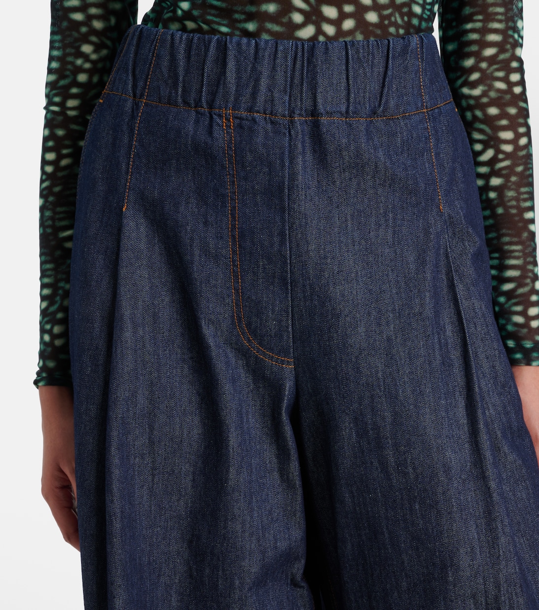 High-rise wide-leg jeans | Dries Van Noten