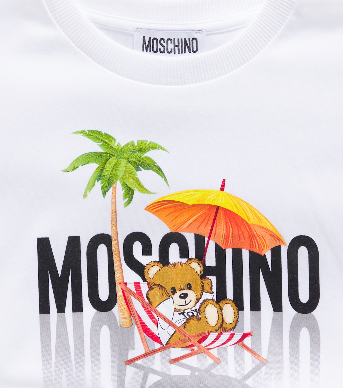 Kleid aus Baumwolle | Moschino Kids