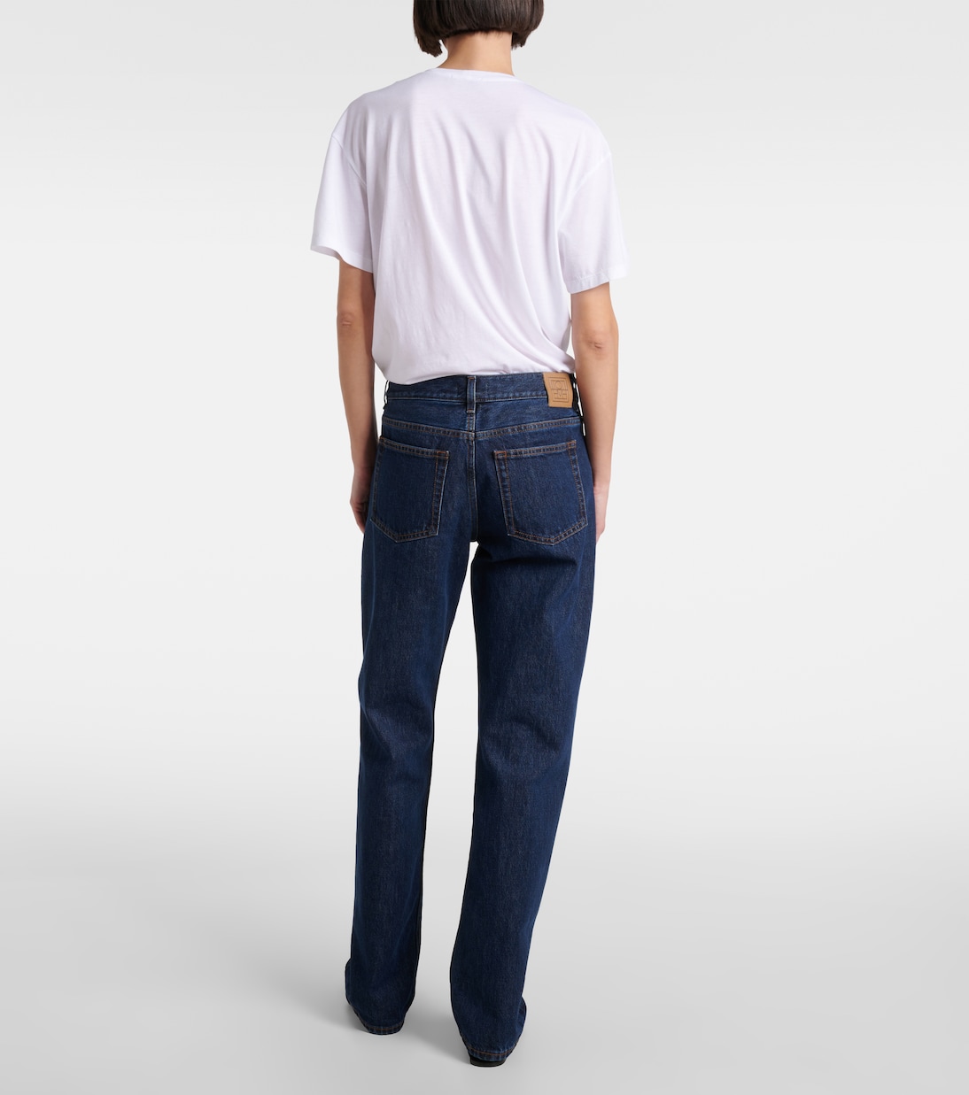 Jean droit à taille basse | Toteme