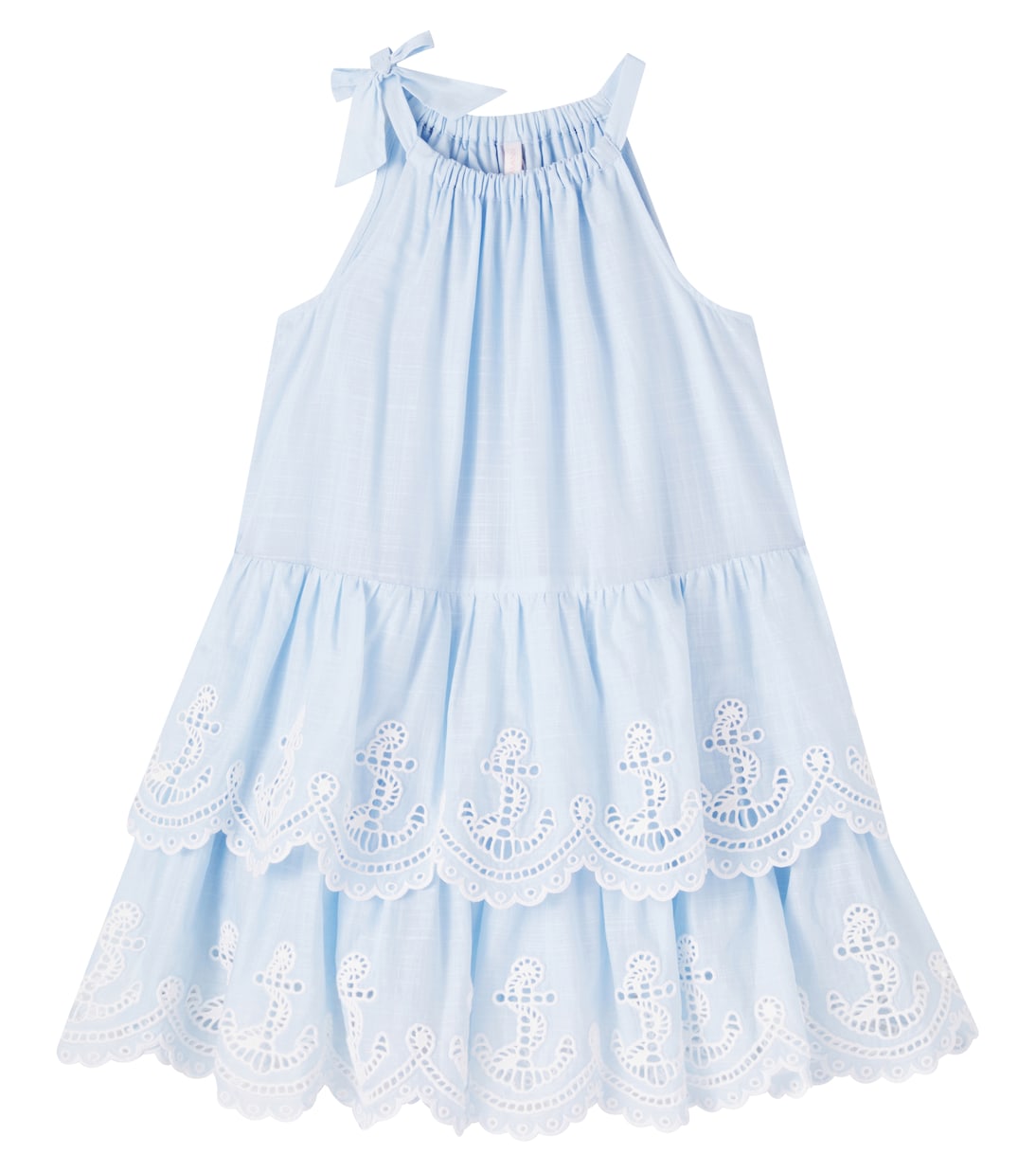 Vestido Scarborough de algodón a capas | Zimmermann Kids