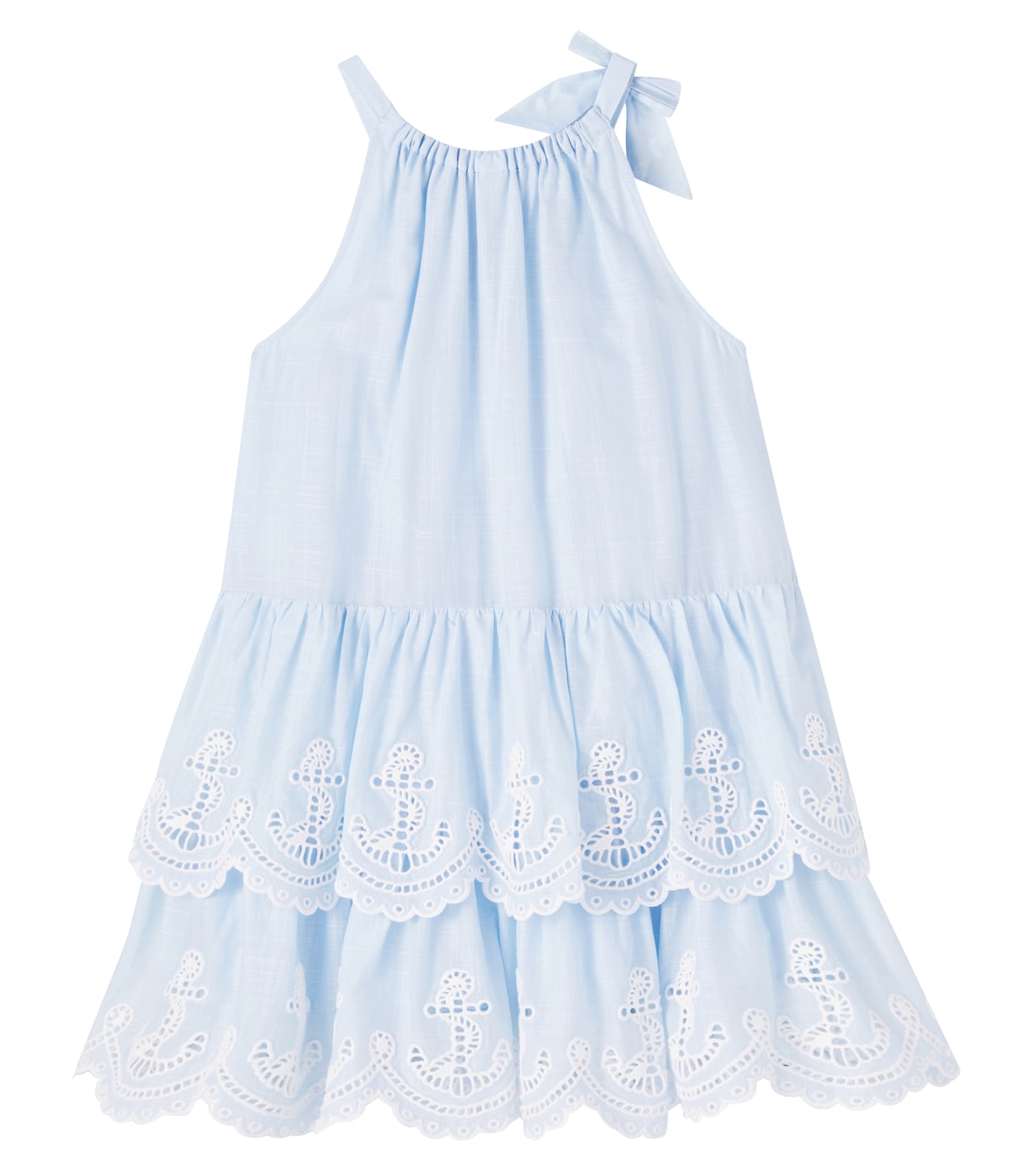 Vestido Scarborough de algodón a capas | Zimmermann Kids