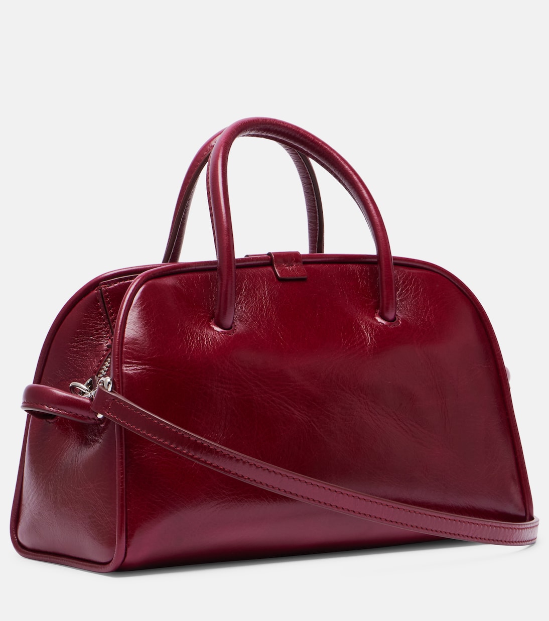 Turismo Small patent leather tote bag | Jacquemus