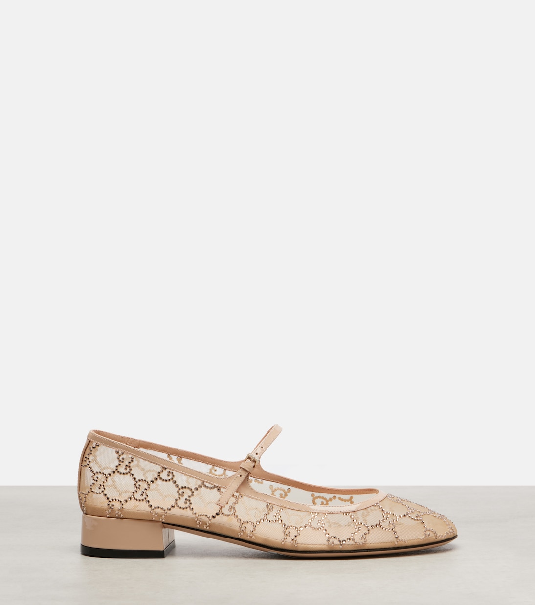 Charline GG mesh Mary Jane flats | Gucci