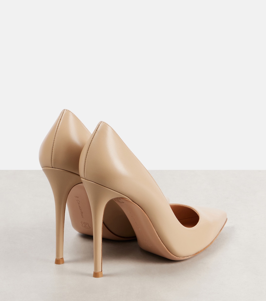 Escarpins Gianvito 105 en cuir | Gianvito Rossi