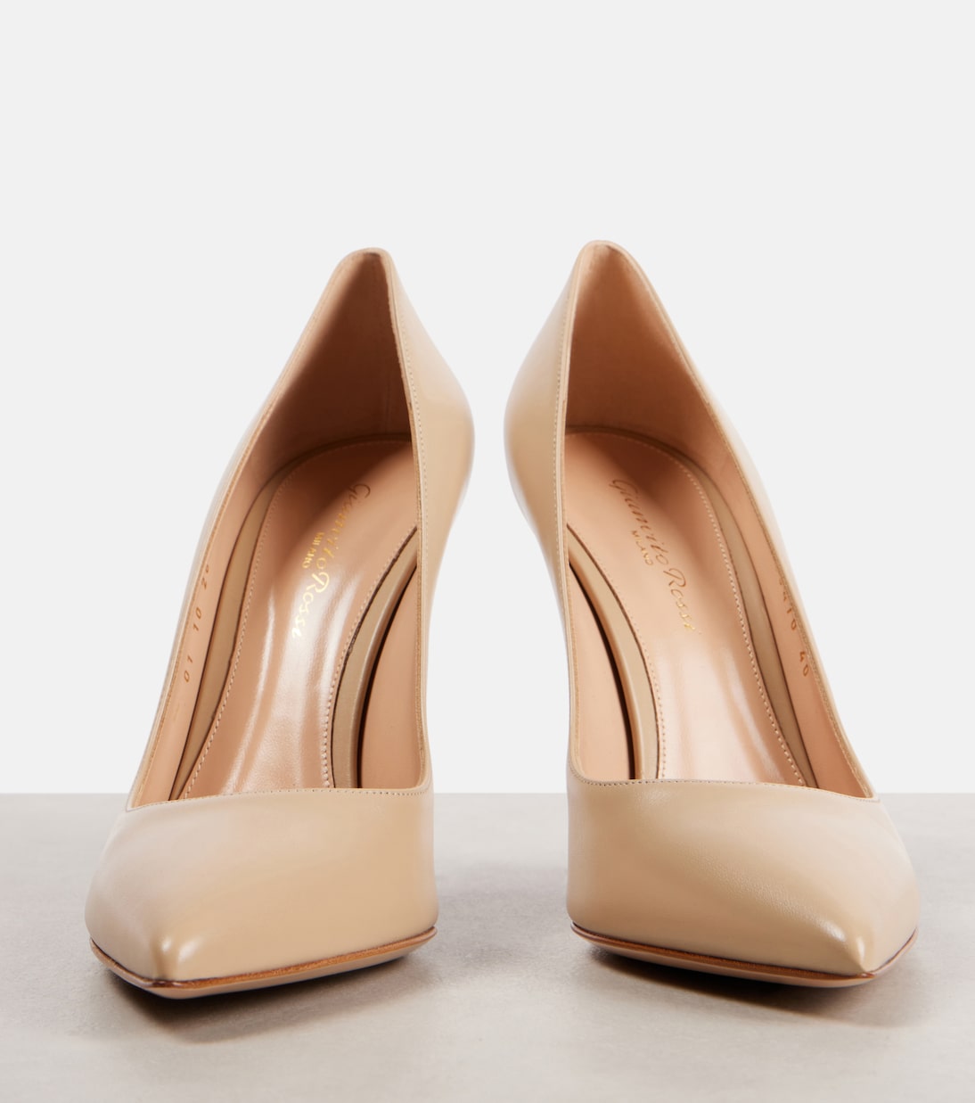 Escarpins Gianvito 105 en cuir | Gianvito Rossi