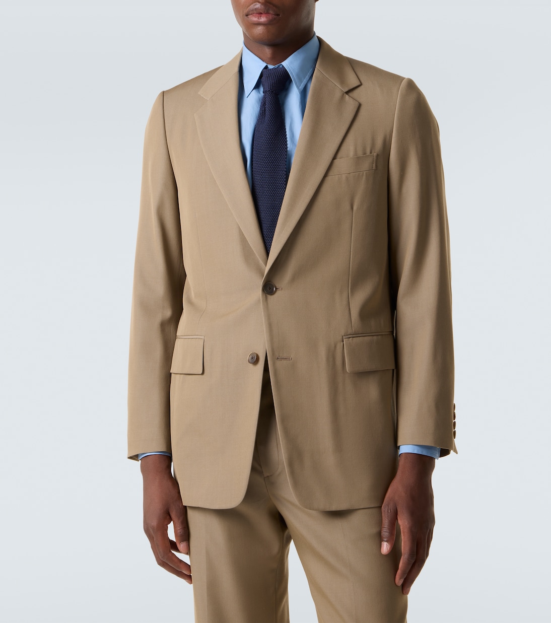 Wool gabardine blazer | Auralee