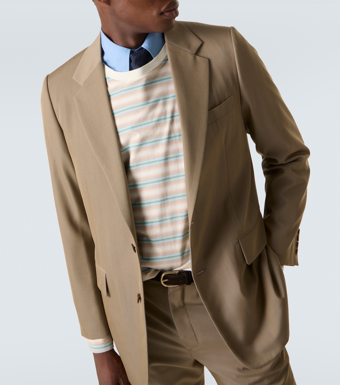 Wool gabardine blazer | Auralee