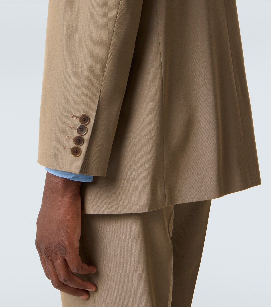 Wool gabardine blazer | Auralee