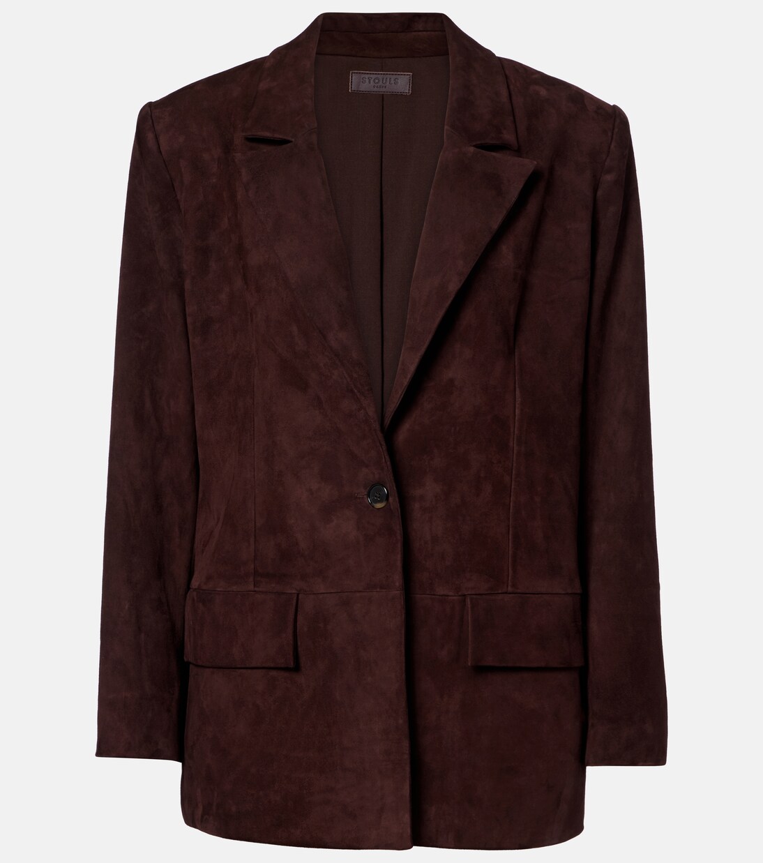 Suede blazer | Stouls