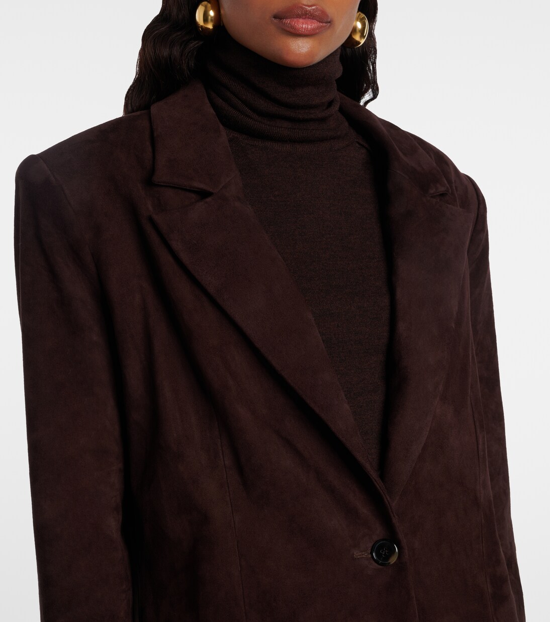 Suede blazer | Stouls