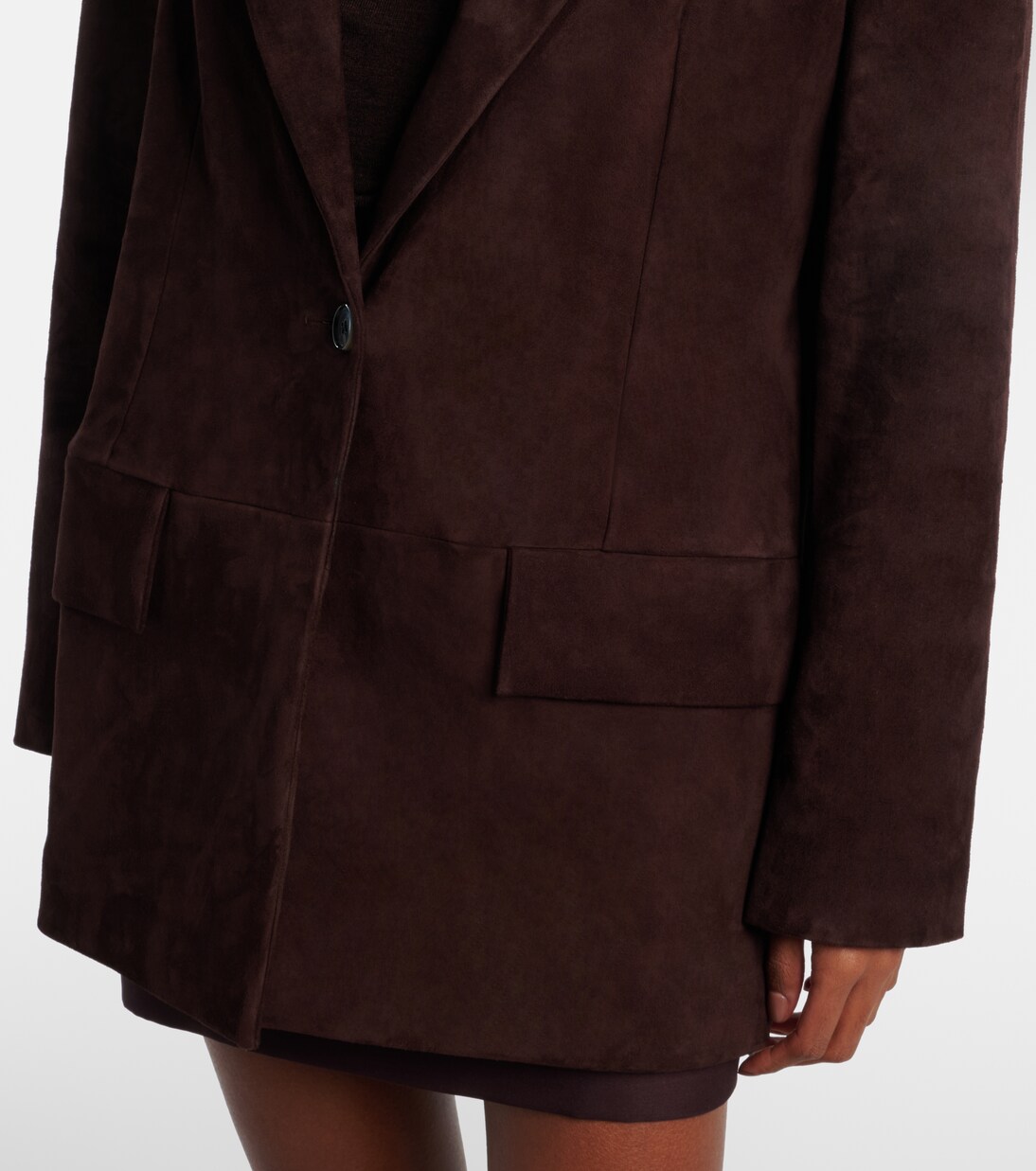 Suede blazer | Stouls