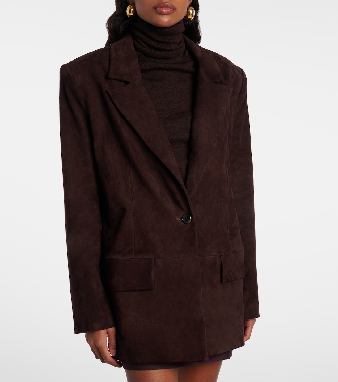 Suede blazer | Stouls