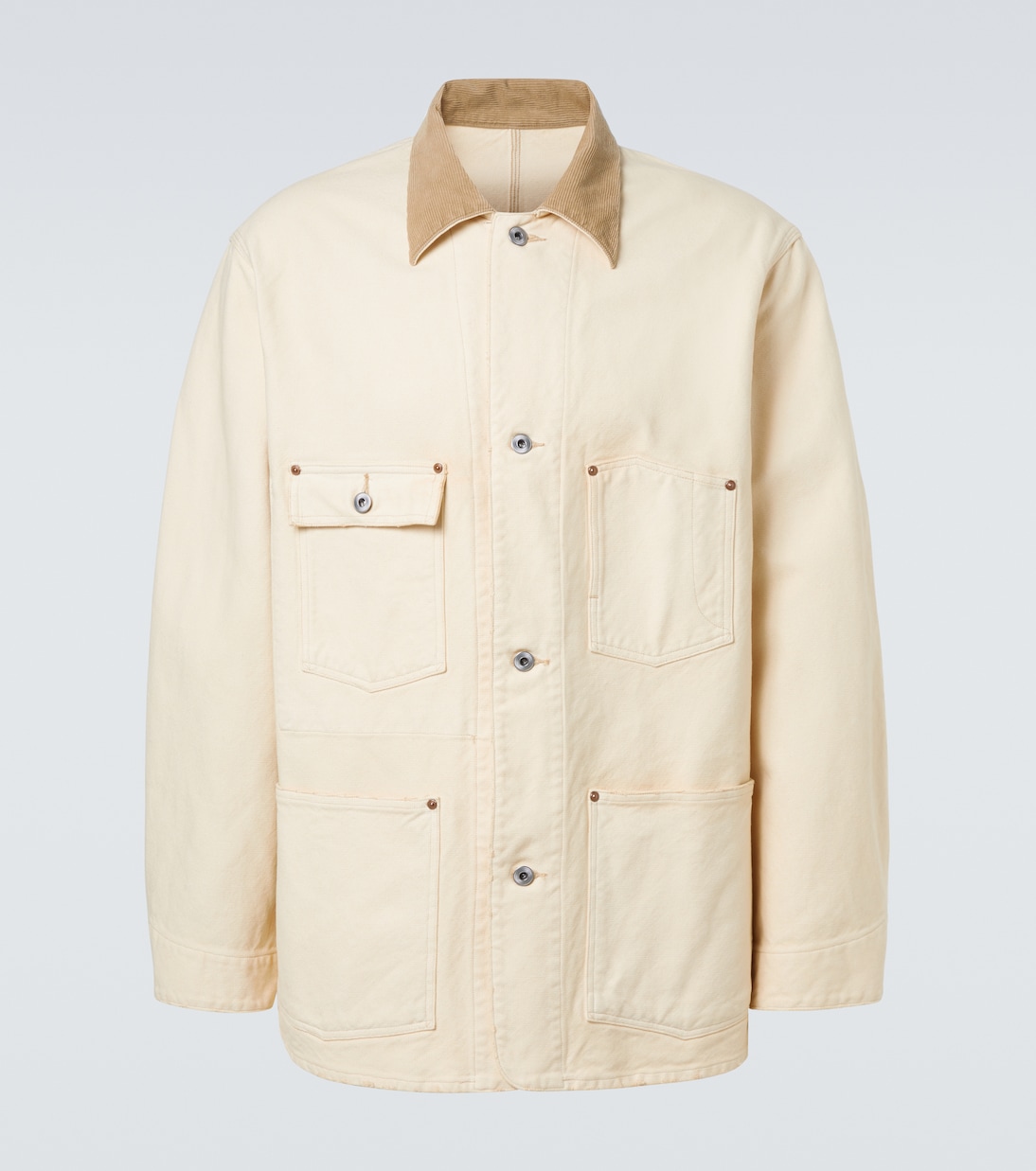 Cotton, hemp, and silk field jacket | A.Presse