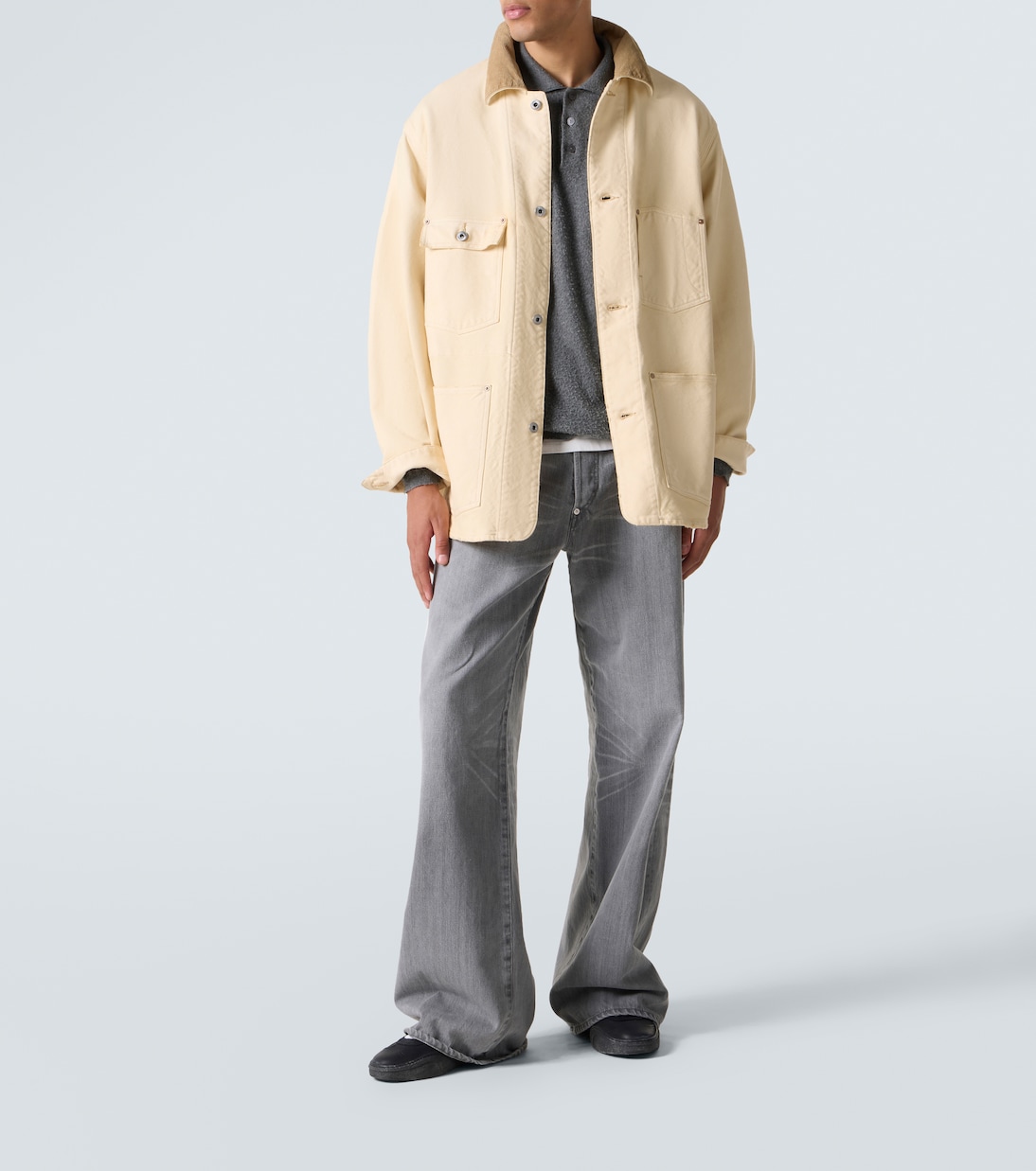 Cotton, hemp, and silk field jacket | A.Presse