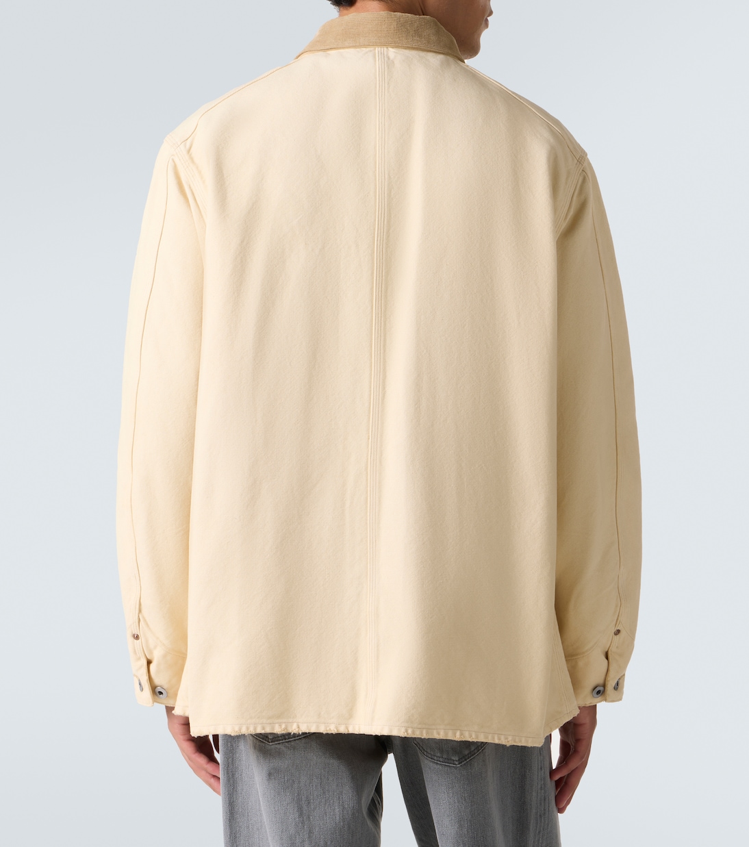 Cotton, hemp, and silk field jacket | A.Presse