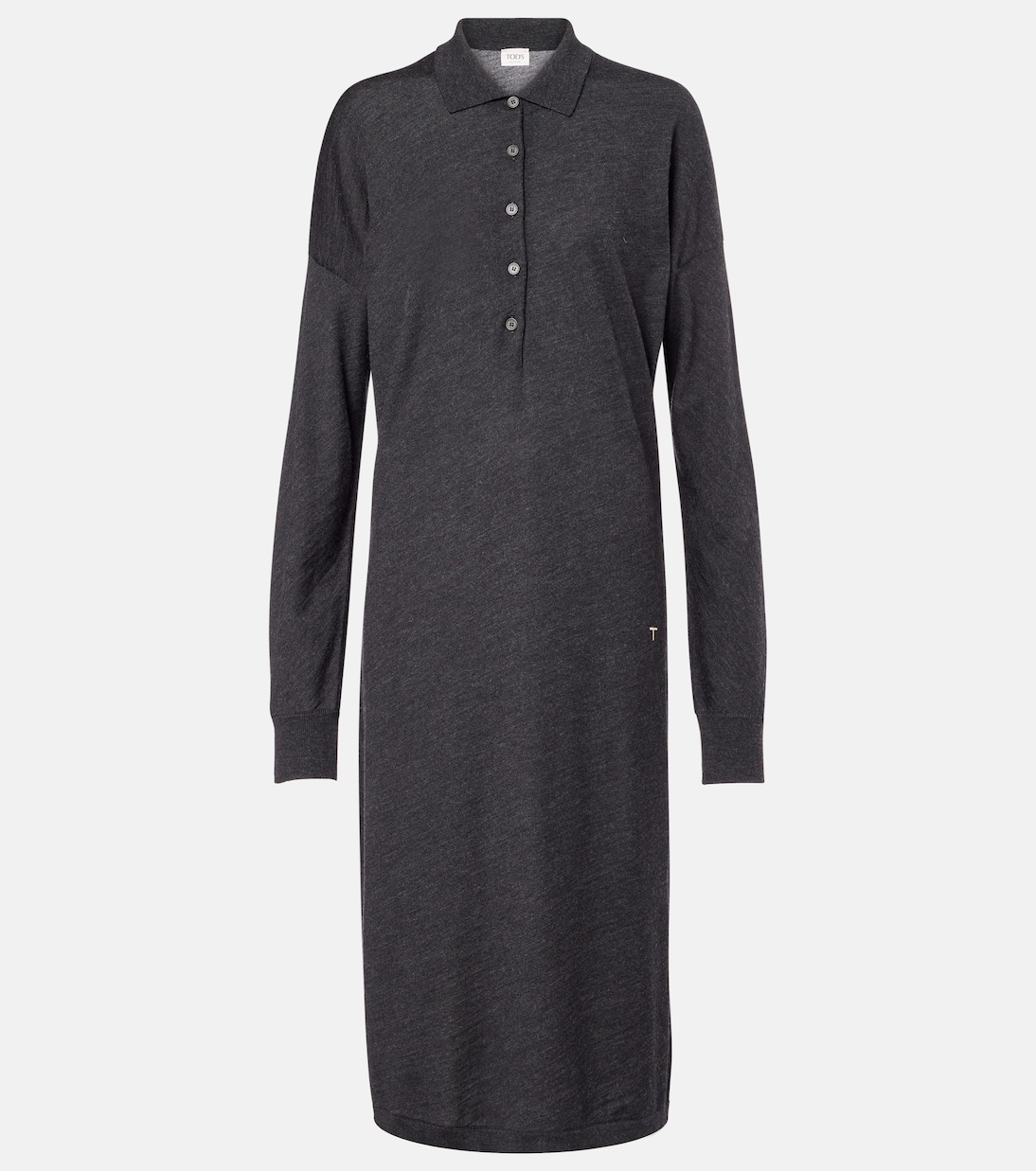 Wool and silk polo dress | Tod's
