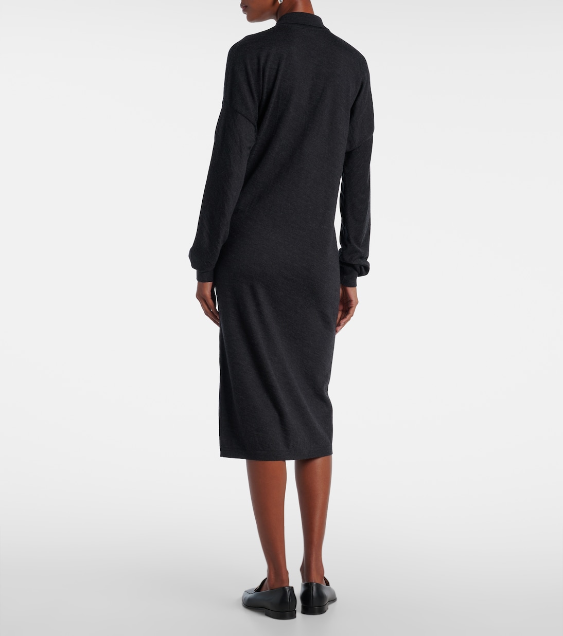 Wool and silk polo dress | Tod's