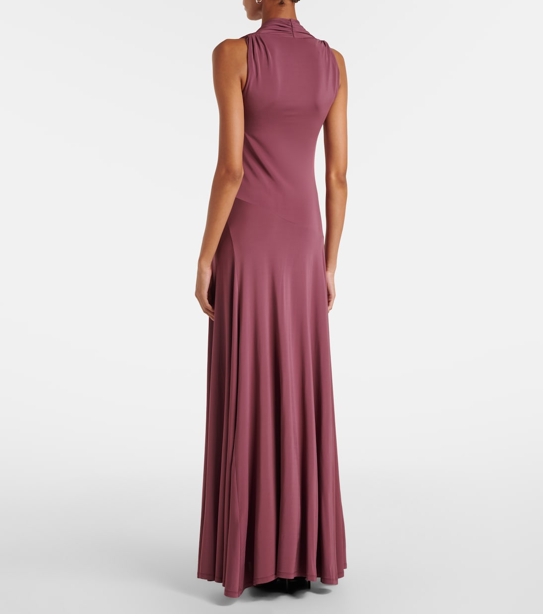 Vestido largo Vina de crepé | Tove