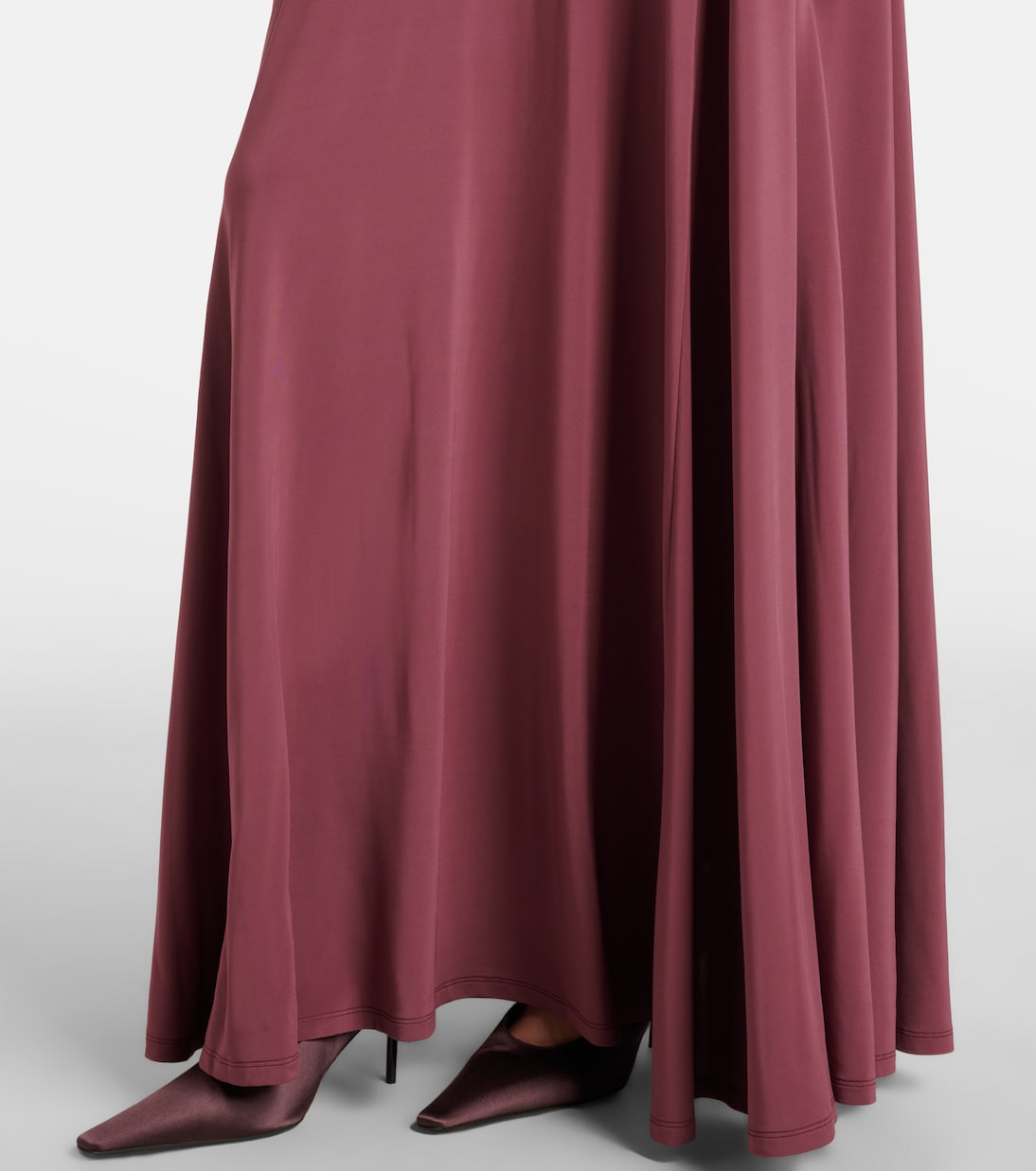 Vestido largo Vina de crepé | Tove