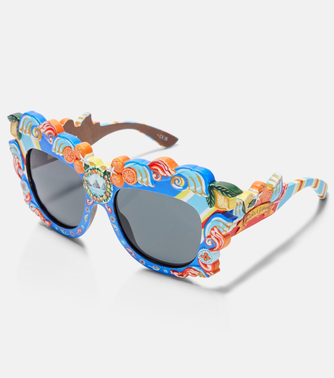 Gafas de sol redondas Taormina con DG | Dolce&Gabbana