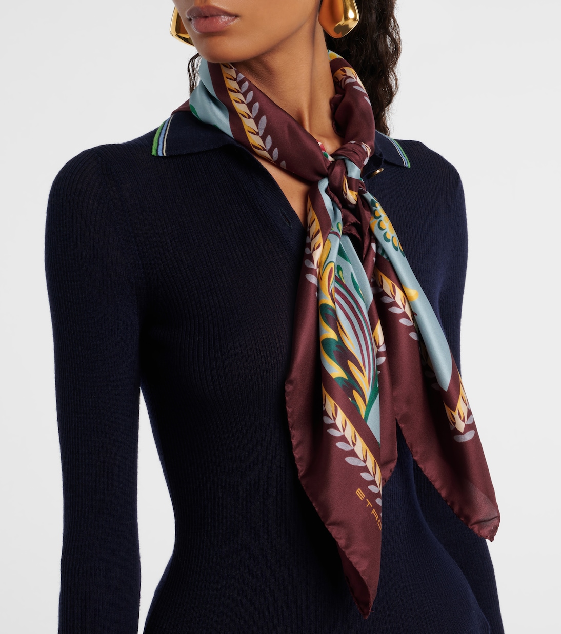 Pañuelo de seda estampado | Etro