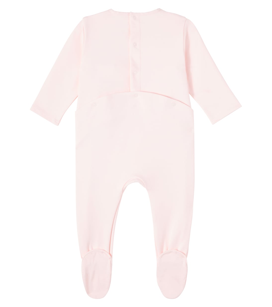 Baby logo cotton onesie and blanket set | Chloé Kids