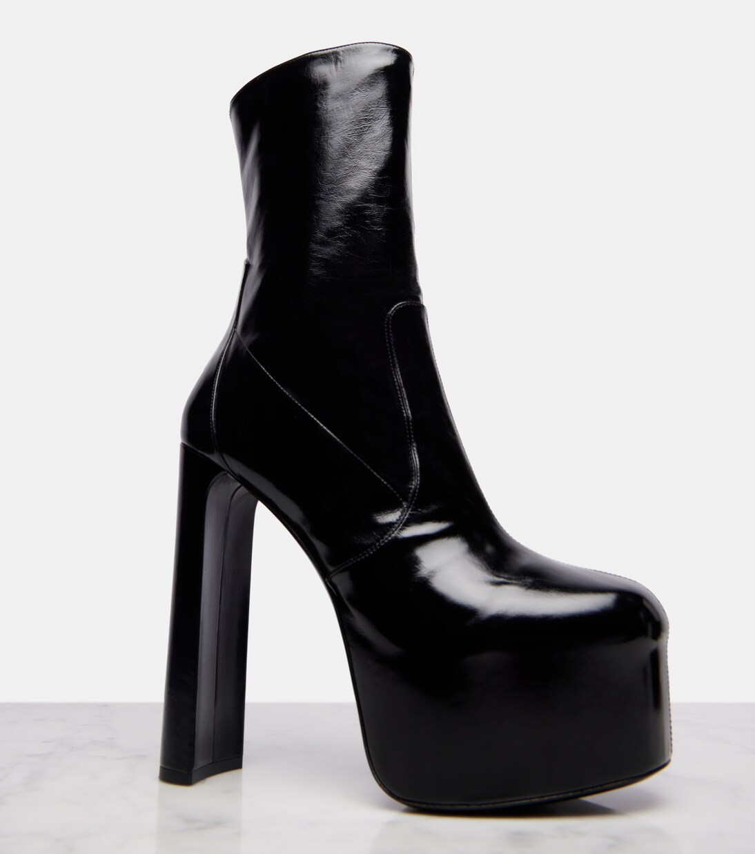 Ankle Boots Billy 95 aus Leder | Saint Laurent