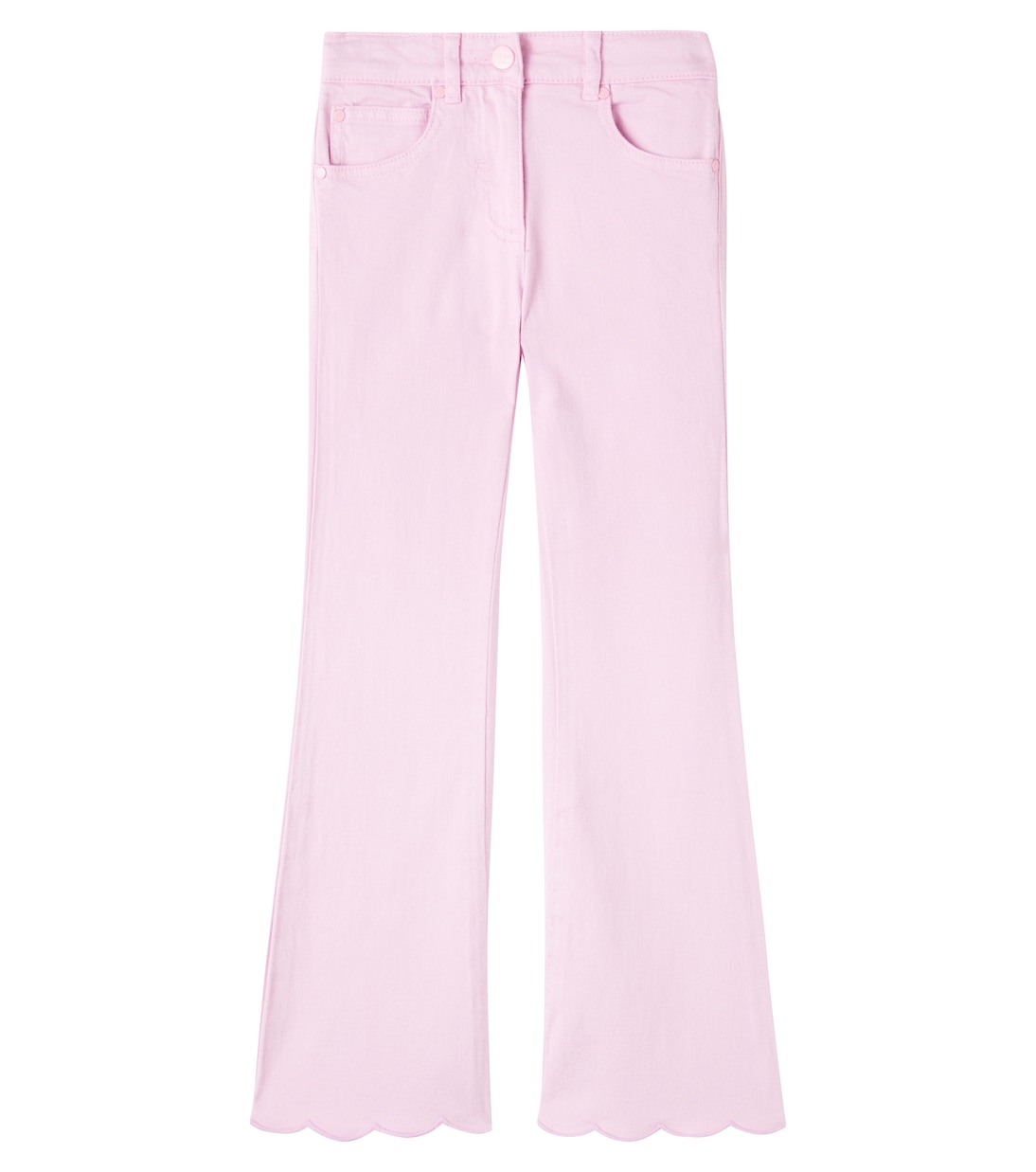 Scalloped flared jeans | Stella McCartney Kids