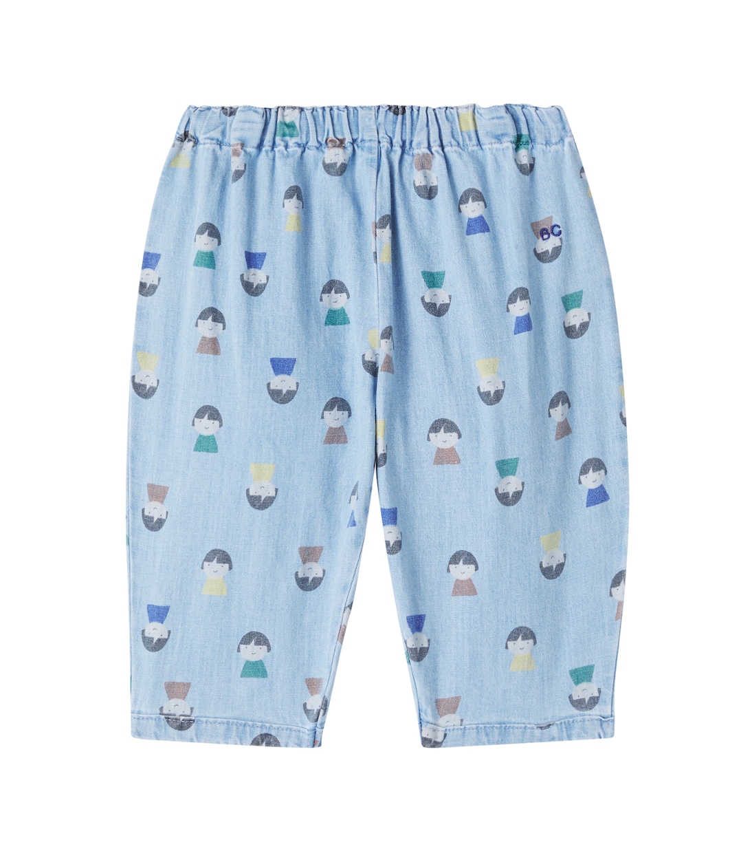 Baby printed cotton-blend straight pants | Bobo Choses