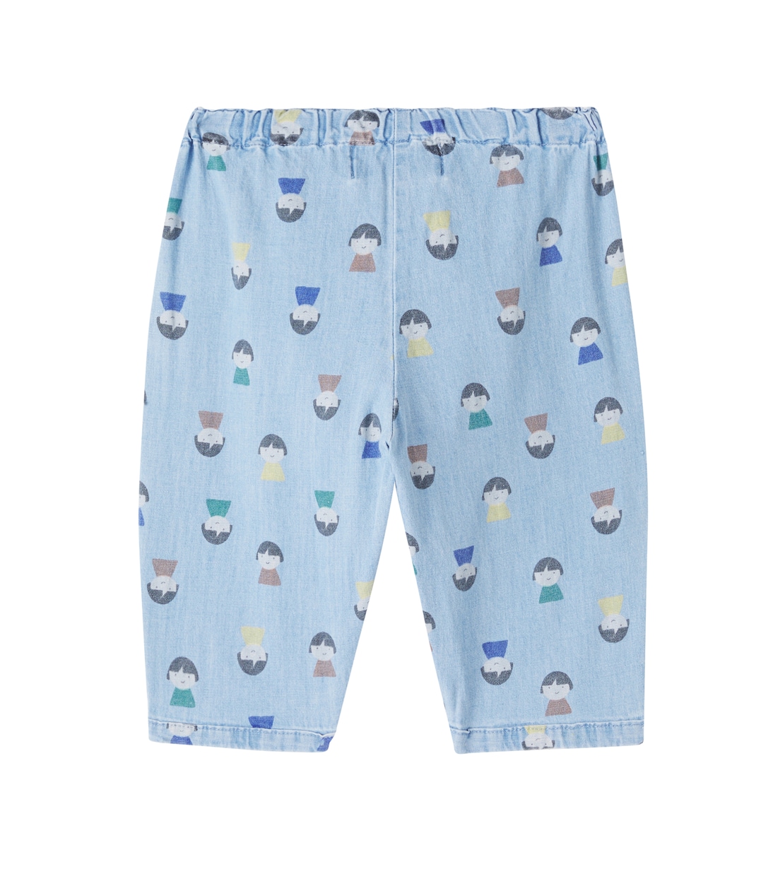 Baby printed cotton-blend straight pants | Bobo Choses