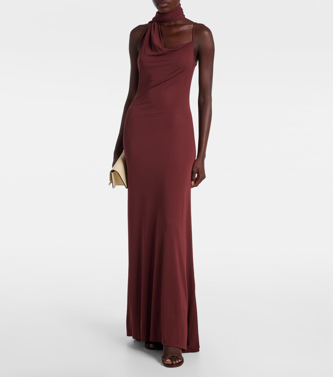 Wisp draped maxi dress | Aya Muse