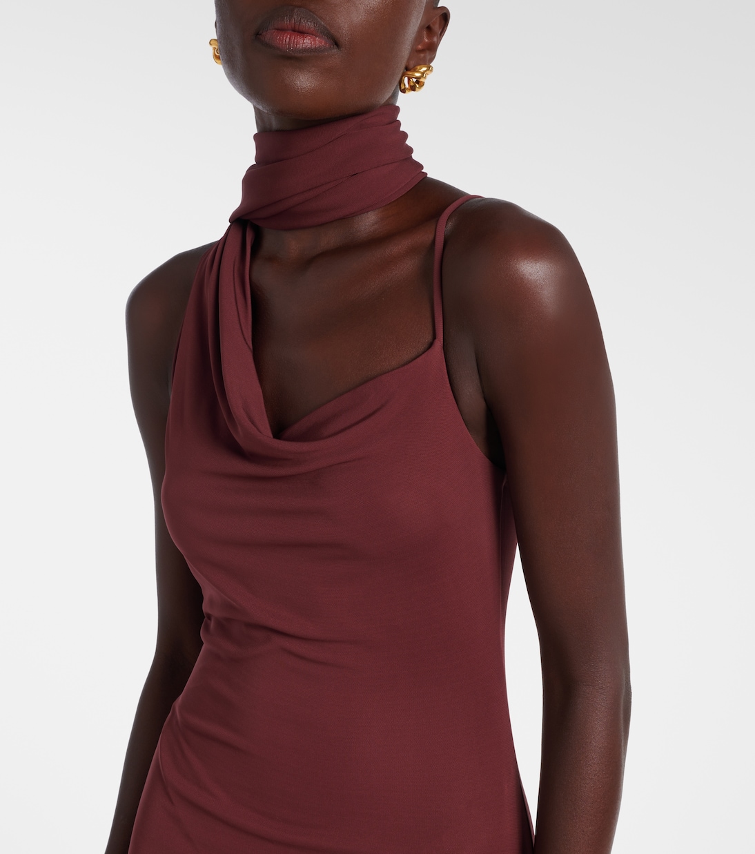 Wisp draped maxi dress | Aya Muse