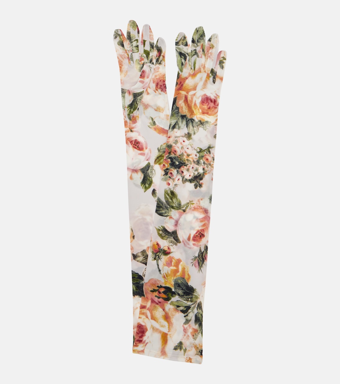 Sheer floral gloves | Magda Butrym