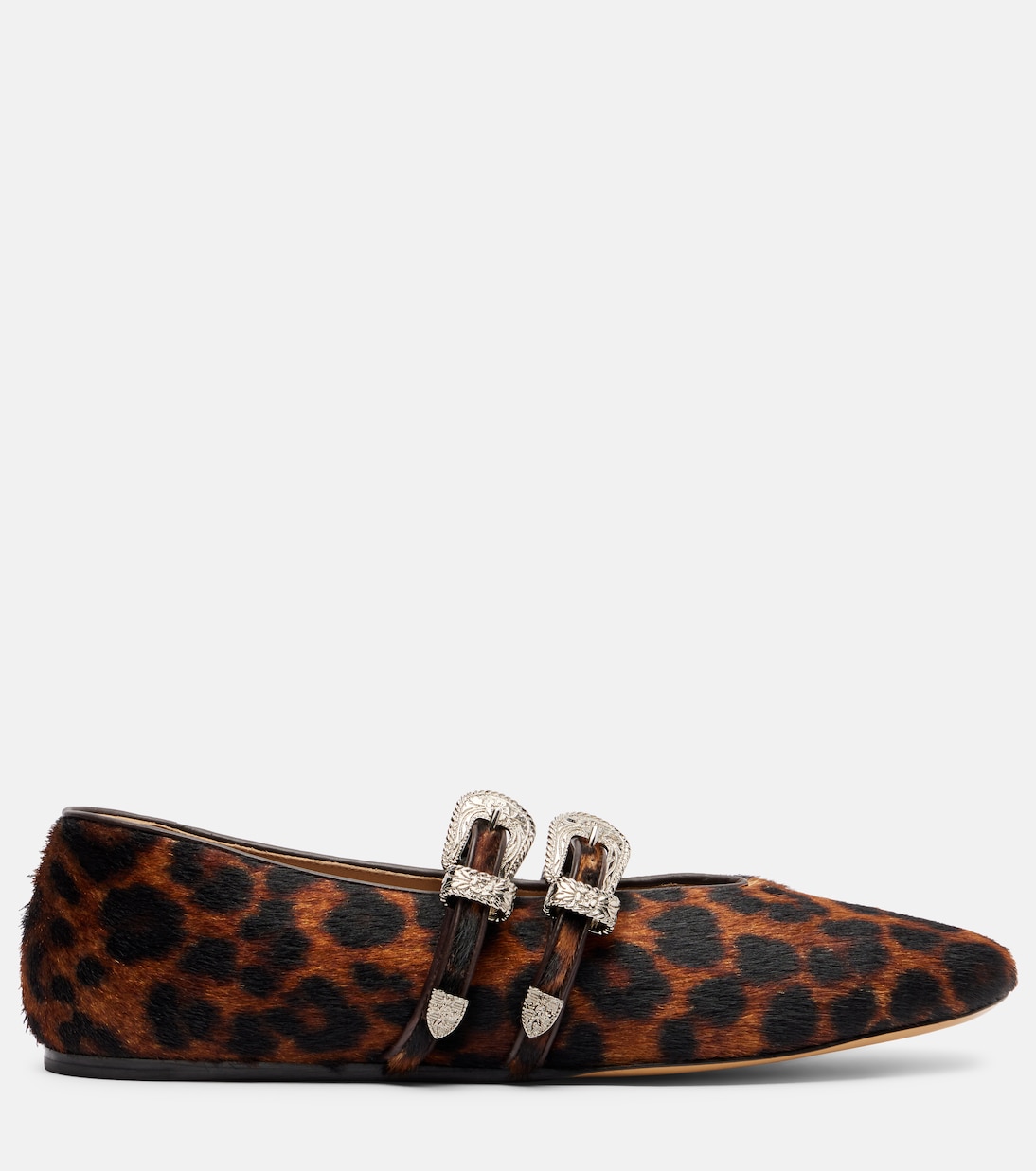 Claudia calf hair Mary Jane flats | Le Monde Béryl