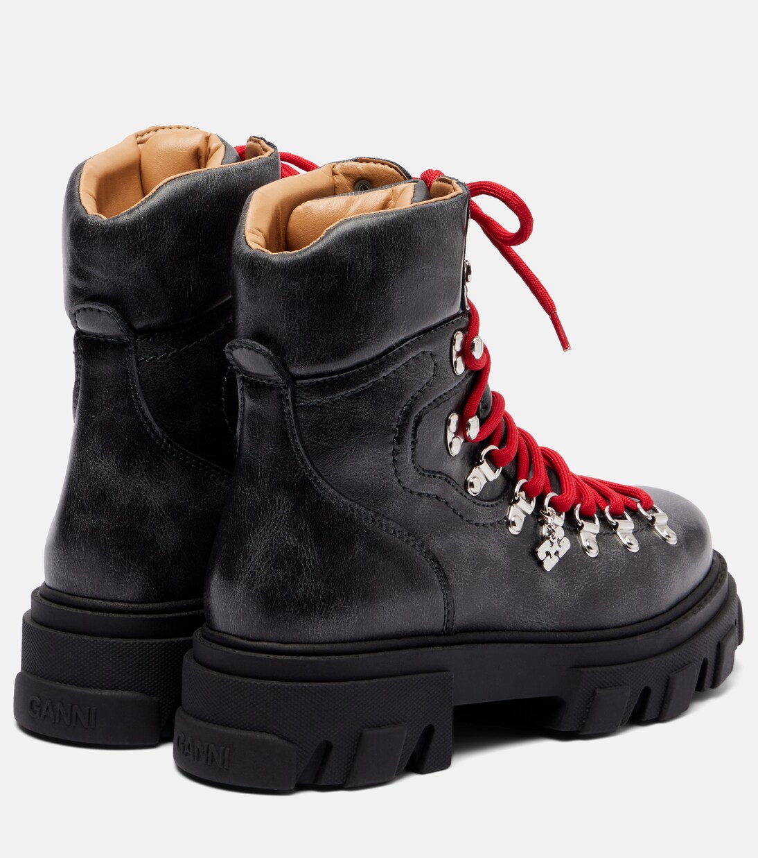 Platform combat boots | Ganni