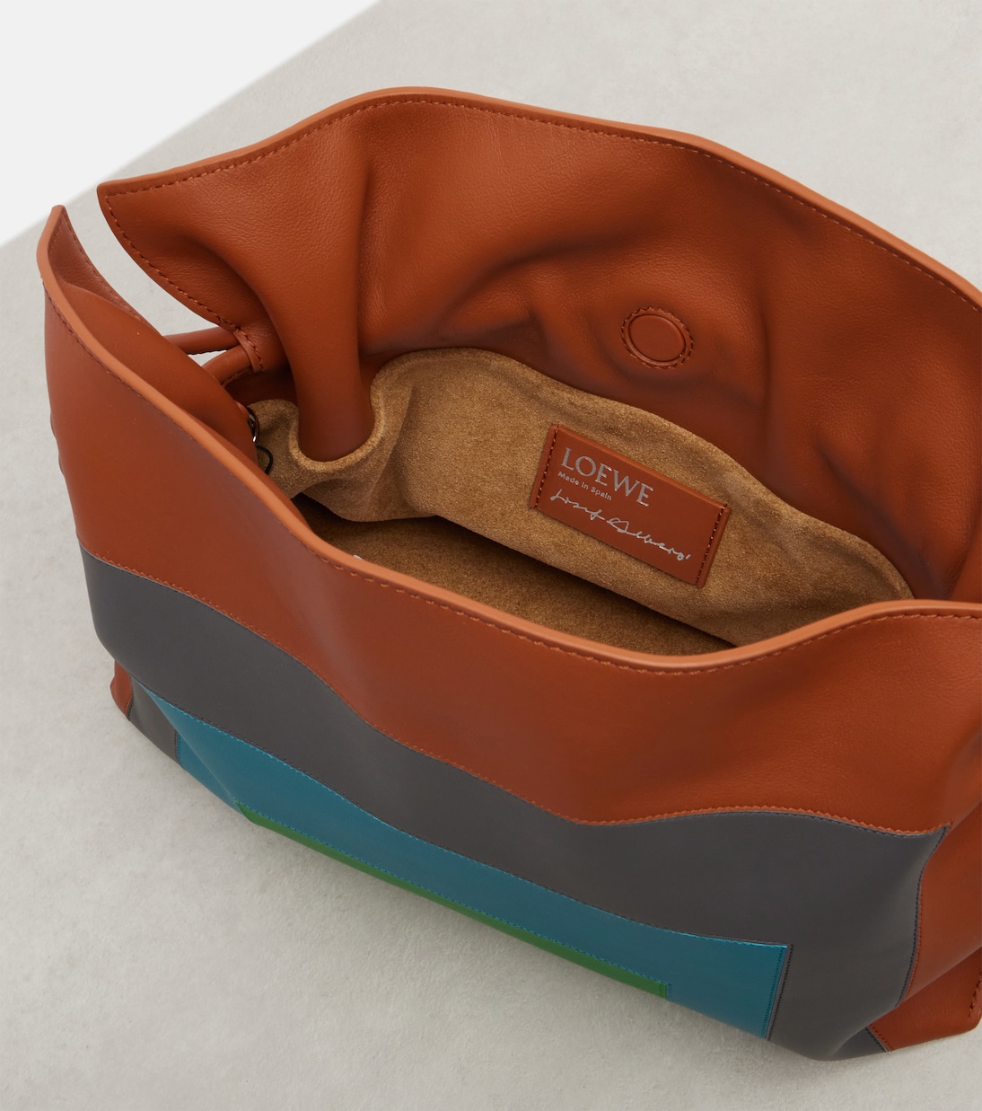 Flamenco Square leather clutch | Loewe