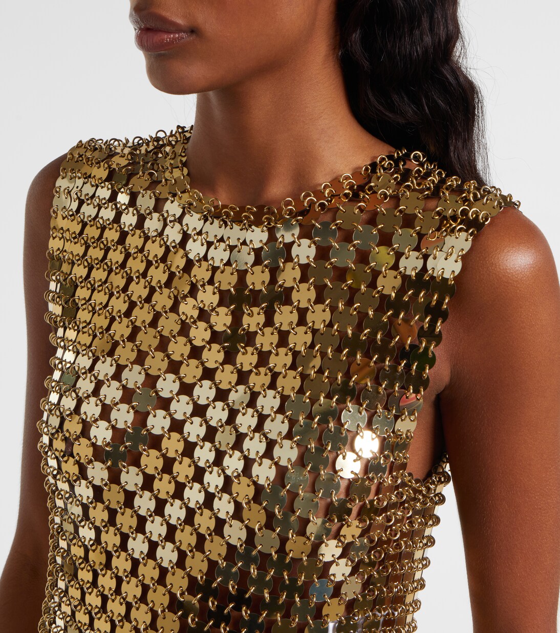 Minikleid Sparkle Discs | Rabanne