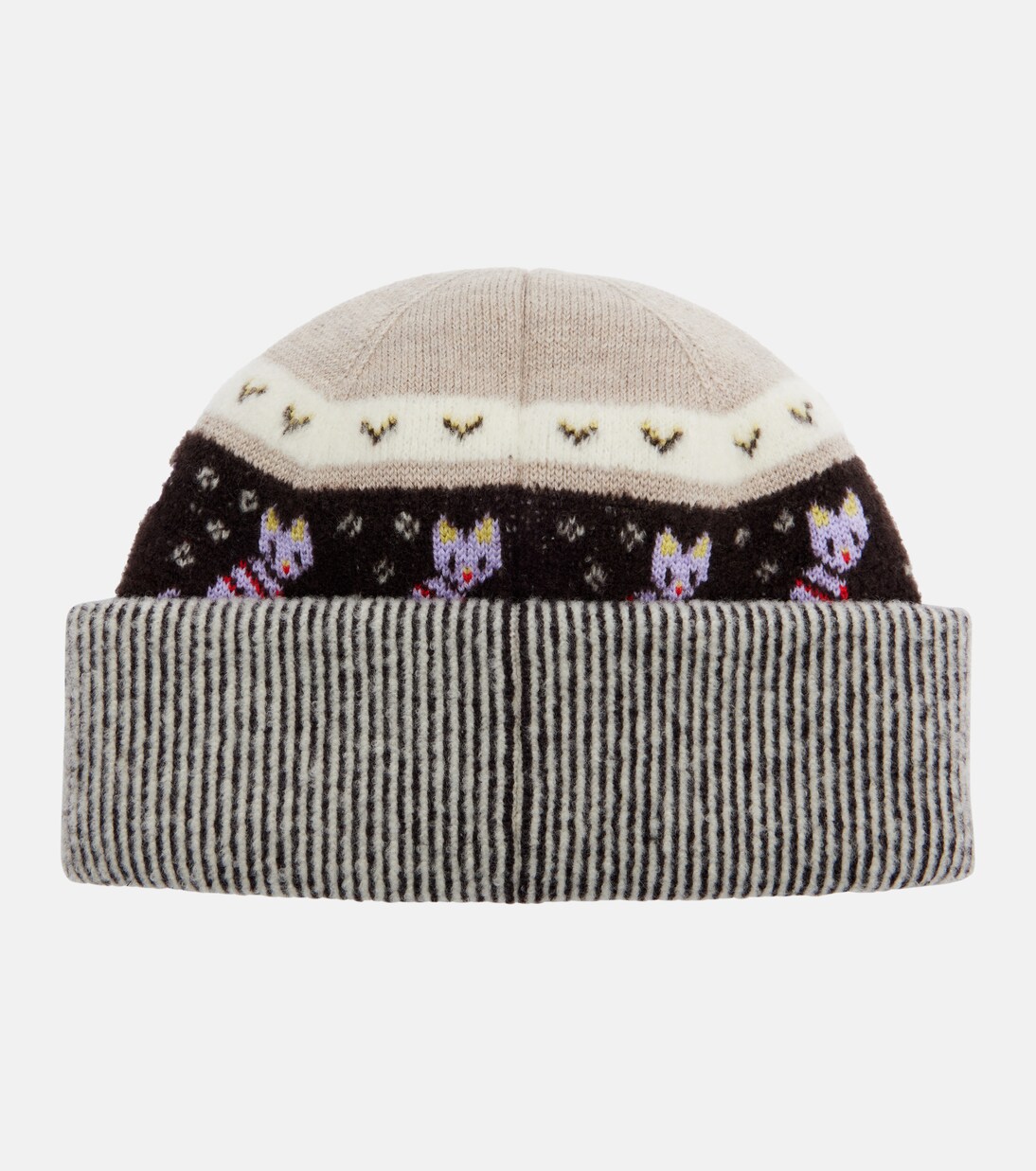Logo wool-blend beanie | Loewe