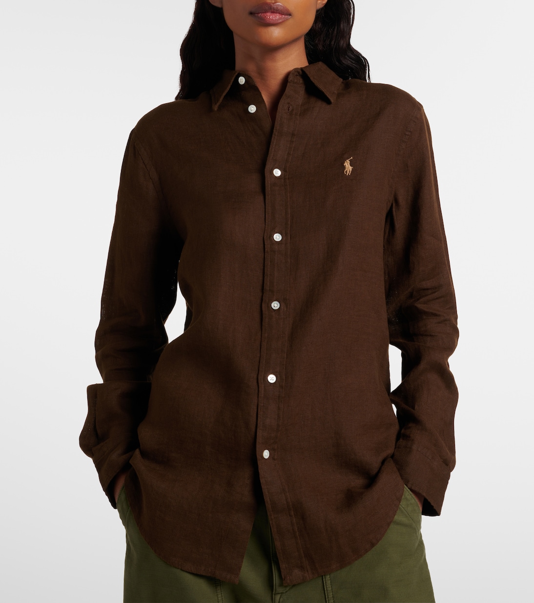 Camisa de lino con logo | Polo Ralph Lauren