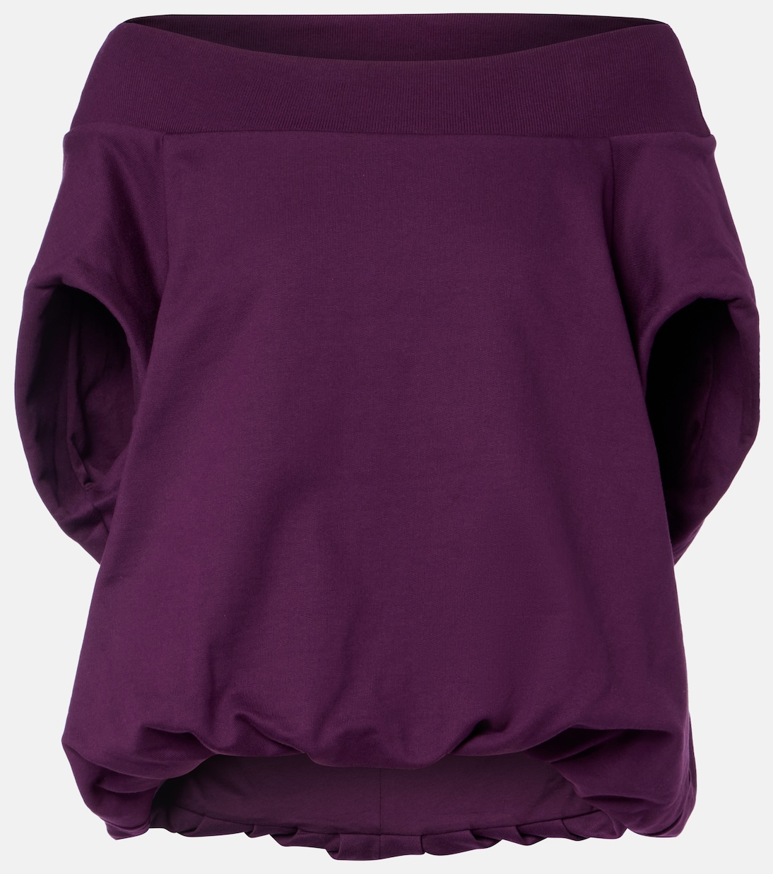 Cocoon cotton jersey sweatshirt | Dries Van Noten