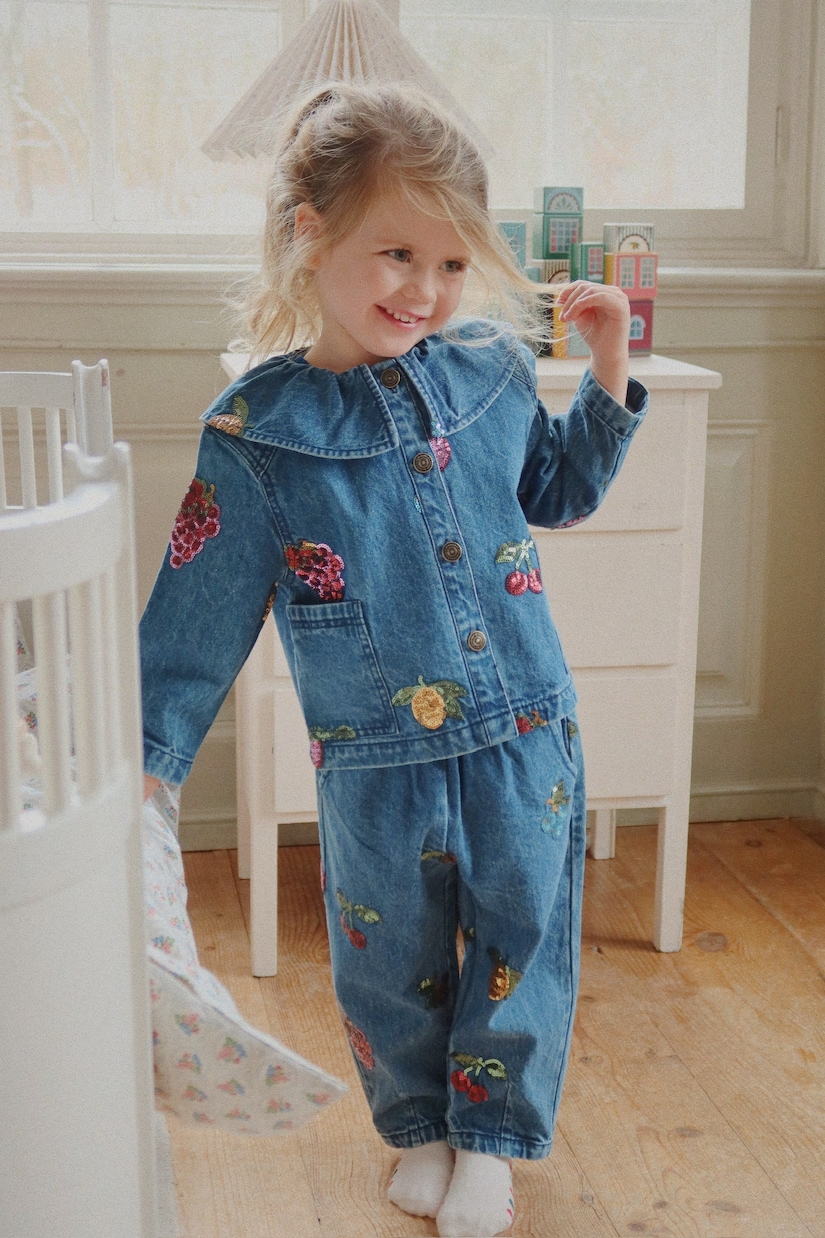 Jeans Magot con lentejuelas | Konges Sløjd