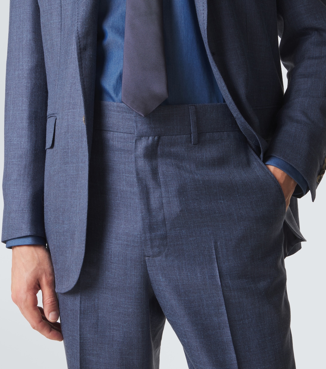 Wool, silk, and linen suit pants | Gabriela Hearst